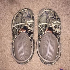 crocs. new. worn once.